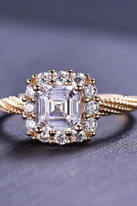 Thumbnail for 1 Carat Moissanite Twisted Ring