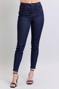 Thumbnail for Judy Blue Full Size Heart Shaped Back Pockets Skinny Jeans