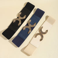 Thumbnail for Double C Buckle Elastic Belt