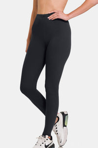 Thumbnail for Zenana Premium Microfiber High Waist Leggings