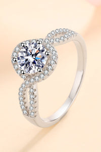 Thumbnail for Feel The Joy 925 Sterling Silver Moissanite Ring