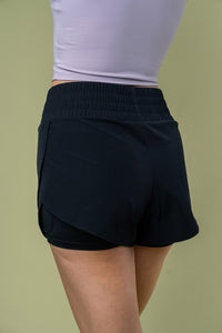 Thumbnail for White Birch Full Size High Waisted Knit Shorts