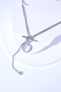 Thumbnail for Titanium Steel Heart Necklace