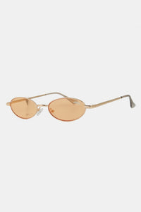 Thumbnail for Nicole Lee USA Metal Frame Finley Oval Sunglasses