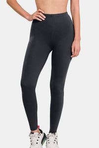 Thumbnail for Zenana Premium Microfiber High Waist Leggings