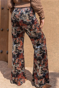 Thumbnail for Plus Size Printed Wide Leg Long Pants