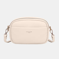 Thumbnail for David Jones PU Leather Small Crossbody Bag