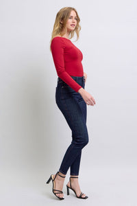 Thumbnail for Judy Blue Full Size Heart Shaped Back Pockets Skinny Jeans