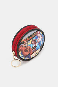 Thumbnail for Nicole Lee USA Keychain Round Coin Purse