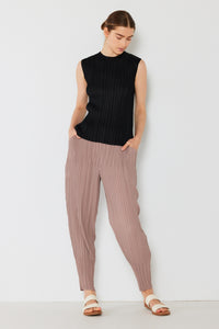 Thumbnail for Marina West Swim Pleated Relaxed-Fit Slight Drop Crotch Jogger