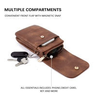 Thumbnail for Men's PU Leather High-grade Versatile Messenger Bag