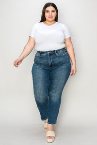 Thumbnail for Judy Blue Full Size Tummy Control High Waist Slim Jeans