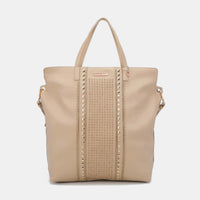 Thumbnail for Nicole Lee USA Studded Large Tote Bag