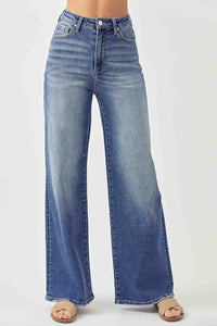 Thumbnail for Risen Full Size High Rise Wide Leg Jeans