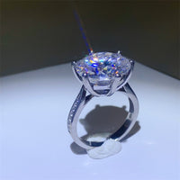 Thumbnail for 10 Carat Moissanite 925 Sterling Silver Ring