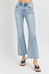 Thumbnail for RISEN Full Size High Rise Ankle Flare Jeans