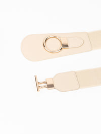 Thumbnail for PU Elastic Wide Belt with Alloy Buckle