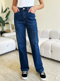 Thumbnail for Judy Blue Full Size High Waist Cargo Jeans