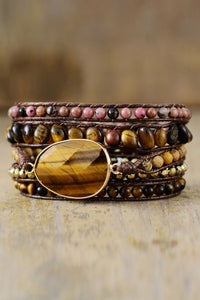 Thumbnail for Natural Stone Layered Bracelet