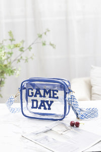 Thumbnail for Zenana GAME DAY Stadium Approved Transparent Crossbody Bag