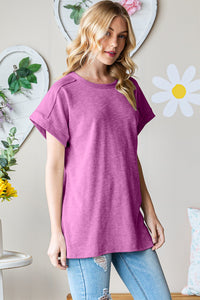 Thumbnail for Heimish Full Size Short Sleeve Round Neck T-Shirt