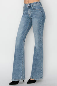 Thumbnail for RISEN Full Size Mid Rise Bootcut Jeans