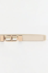 Thumbnail for Geometric Double Buckle Elastic Belt