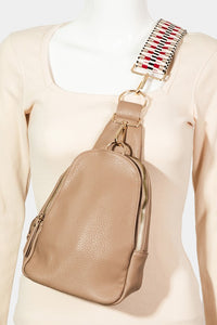 Thumbnail for Fame Single Strap Faux Leather Sing Bag