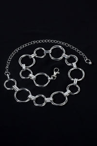 Thumbnail for Alloy Chain Circle Shape Belt