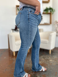 Thumbnail for Judy Blue Full Size Mid-Rise Waist Straight Jeans