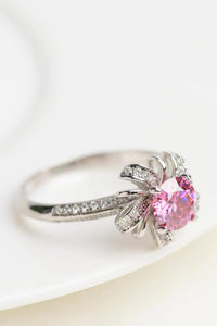 Thumbnail for 1 Carat Moissanite Flower-Shaped Ring