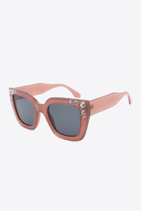 Thumbnail for Inlaid Rhinestone Polycarbonate Sunglasses