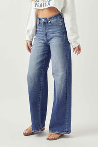 Thumbnail for Risen Full Size High Rise Wide Leg Jeans