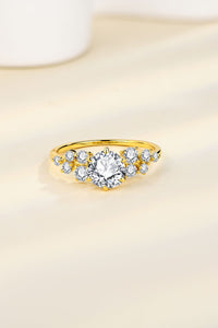 Thumbnail for 1 Carat Moissanite 925 Sterling Silver Ring