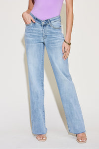 Thumbnail for Judy Blue Full Size V Front Waistband Straight Jeans