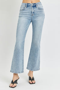 Thumbnail for RISEN Full Size High Rise Ankle Flare Jeans