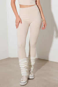 Thumbnail for Le Lis Ribbed Crop Cami and High Waist Brushed Leggings Set