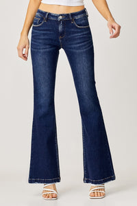 Thumbnail for RISEN Full Size Low Rise Flare Jeans