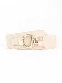 Thumbnail for PU Elastic Wide Belt with Alloy Buckle