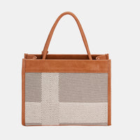 Thumbnail for David Jones Striped Contrast Tote Bag