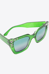 Thumbnail for Inlaid Rhinestone Polycarbonate Sunglasses