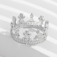 Thumbnail for Crown Shape Zircon 925 Sterling Silver Ring