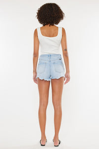 Thumbnail for Kancan Distressed Button Fly Denim Shorts