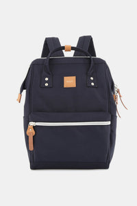 Thumbnail for Himawari Water Resistant Canvas Backpack Bag with Side Pockets