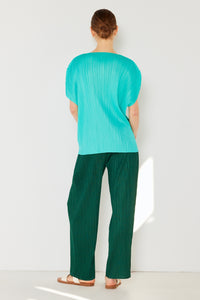 Thumbnail for Marina West Swim Pleated Elastic-Waist Straight Pants