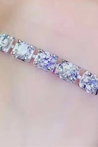 Thumbnail for 5 Carat Moissanite Lobster Clasp Bracelet