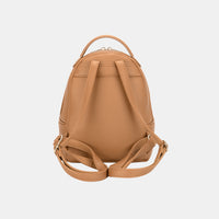 Thumbnail for David Jones PU Leather Handle Backpack