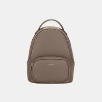 Thumbnail for David Jones PU Leather Handle Backpack