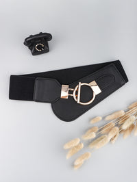 Thumbnail for PU Elastic Wide Belt with Alloy Buckle