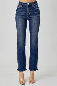 Thumbnail for RISEN Full Size High Waist Straight Jeans